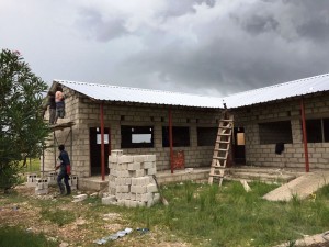 Costruzione di una scuola in Zambia