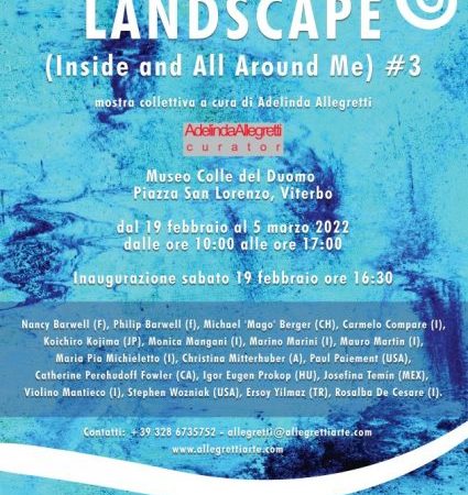 mostra Landscape - locandina web