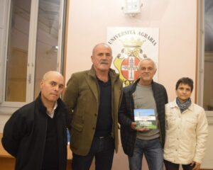 Da sinistra il vice presidente Sacripanti, il presidente Borzacchi, il presidente Andreini e la consigliera Sposetti