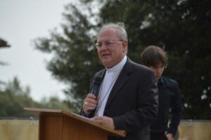 L'arcivescovo Fabio Fabene